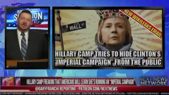 HILLARY camp Freaking That AMERICANS will Learn Shes Running an“IMPERIAL CAMPAIGN”in new