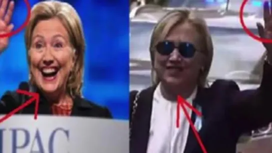 Hillary Clinton Body Double_Clone Analysis! #HillarysBodyDouble Trending! News Reports of her Death!