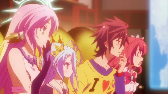 No Game No Life / Нет игры - нет жизни 8 серия (1080р)