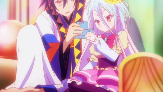 No Game No Life / Нет игры - нет жизни 4 серия (1080р)