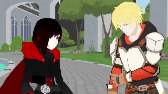 [SHIZA] Красный, Белый, Черный, Желтый (1 сезон) / RWBY TV - 2 серия [MVO] [2013] [Русская озвучка]