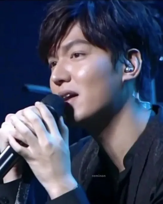 Lee Min Ho singing - cr. reminon