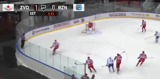 #77 Nikolai Zherdev (Ryazan) all shifts against Zvezda