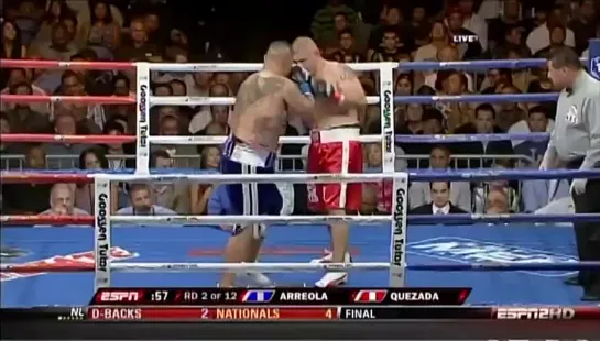 2010-08-13 Chris Arreola vs Manuel Quezada (vacant WBC FECOMBOX Heavyweight Title)