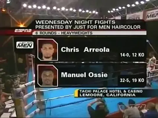 2006-04-12 Chris Arreola vs Manuel Ossie