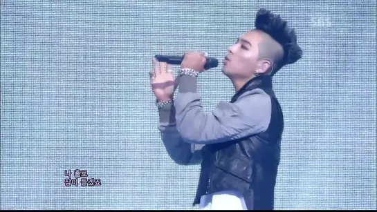 BIGBANG–INTRO & BLUE @SBS Inkigayo