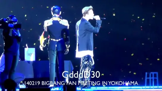 140219 G-Dragon - Gotta Talk To You @ BIGBANG Fan Meeting in Yokohama