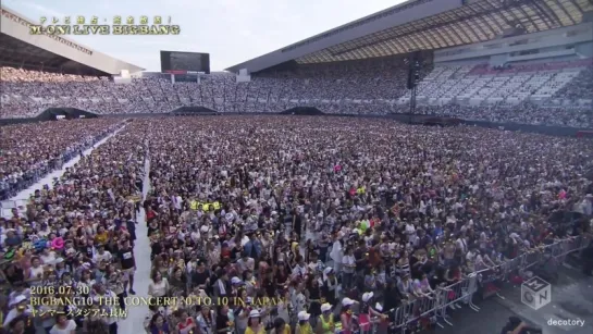 (30.07.16) Юбилейный концерт BIGBANG в честь 10-летия группы «0.TO.10» в Осаке, Япония (часть 1)