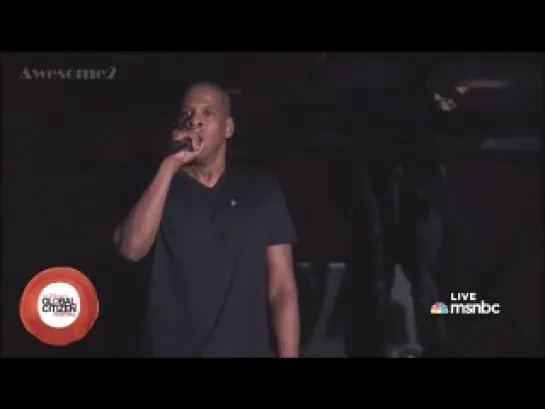 Jay Z & Beyoncé - Holy Grail, Forever Young (Live @ Global Citizen Festival 2014)