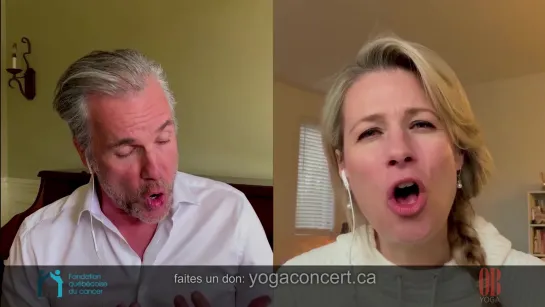 Bruno Pelletier et Brigitte Marchand- Nella Fantasia (YOGA CONCERT CONTRE LE CANCER 2020)