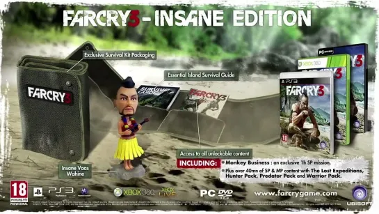 Far Cry 3 E3 2012 4 Player Co-op Trailer [720p]