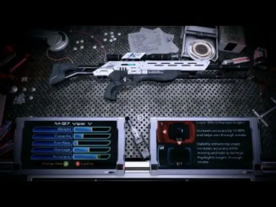 Mass Effect 3 Build a Customizable Arsenal [720p]