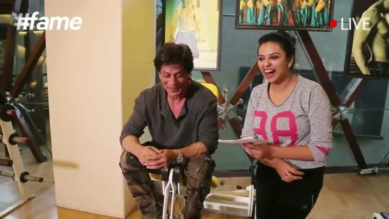 FULL HD׃ #SRK Live on fame 27.07.2016 #GetFitWithSRK