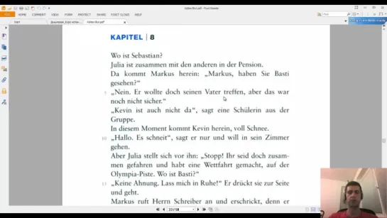 8 глава  Адаптированная немецкая аудиокнига Kaltes Blut (A1_A2).