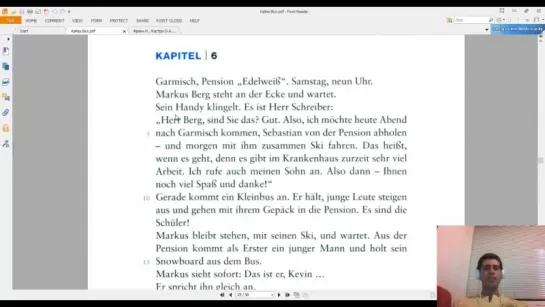 6 Глава Адаптированная немецкая аудиокнига Kaltes Blut (A1_A2).