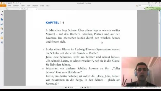 1 Глава Адаптированная немецкая аудиокнига Kaltes Blut (A1_A2).