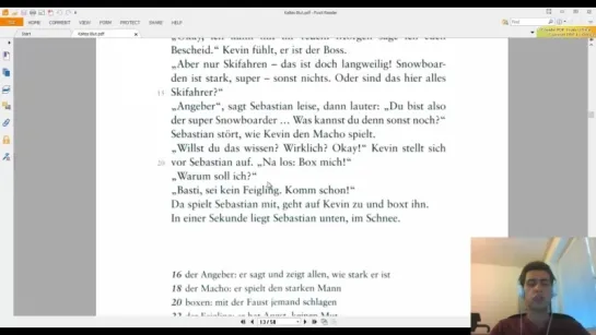 3 Глава Адаптированная немецкая аудиокнига Kaltes Blut (A1_A2).