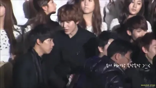 120119_ Seoul Music Awards _ Kyuhyun  Lee Seung Gi [INmKuMvgH20]