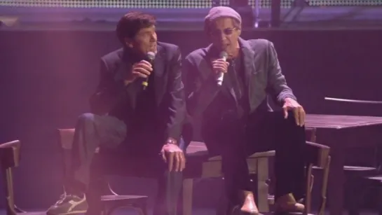 Adriano Celentano e Gianni Morandi - Ti penso e cambia il mondo (LIVE 2012)