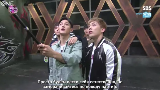 [РУС.САБ] 160406 EXO Fantastic Duo Filming │ BTS