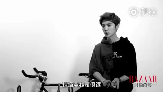 [VIDEO] 160715 Interview with Luhan @ Harpers Bazaar 2