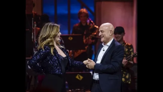 Vanessa Incontrada e Claudio Bisio a Saturday night..dolcissimi 😊❤️