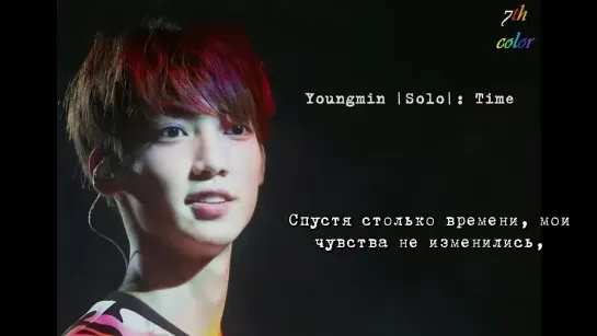 [RUS.SUB] [23.07.2014] YoungMin solo - Time