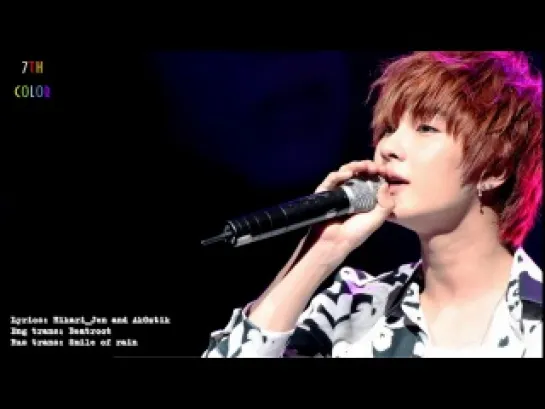 [RUS.SUB] [23.07.2014]  Jeongmin solo - What should I do ..