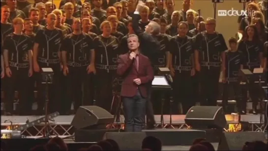 Les temps de cathedrales. Bruno Pelletier. Концерт "Tous en choeur". Монтре, 18-20 декабря 2015 г.