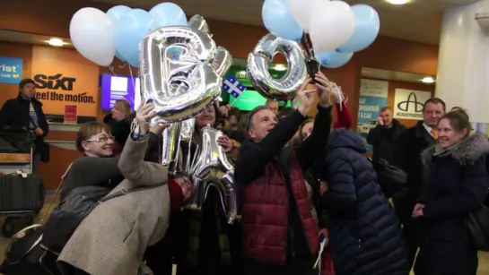 12.10.2016 Встреча в аэропорту Шереметьево