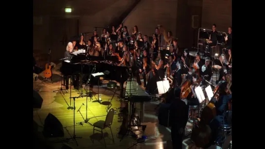 Bruno Pelletier & Guy St-Onge - Ouverture + La maison sous les arbres (10.12.2015. Москва. ММДМ)