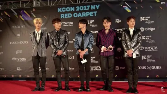 [CONCERT] 23.06.17 Красная дорожка. HIGHLIGHT на KCON 2017 New York