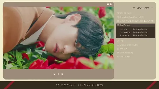 양요섭(YANG YOSEOP) THE 1st FULL ALBUM [Chocolate Box] HIGHLIGHT MEDLEY - 2 -