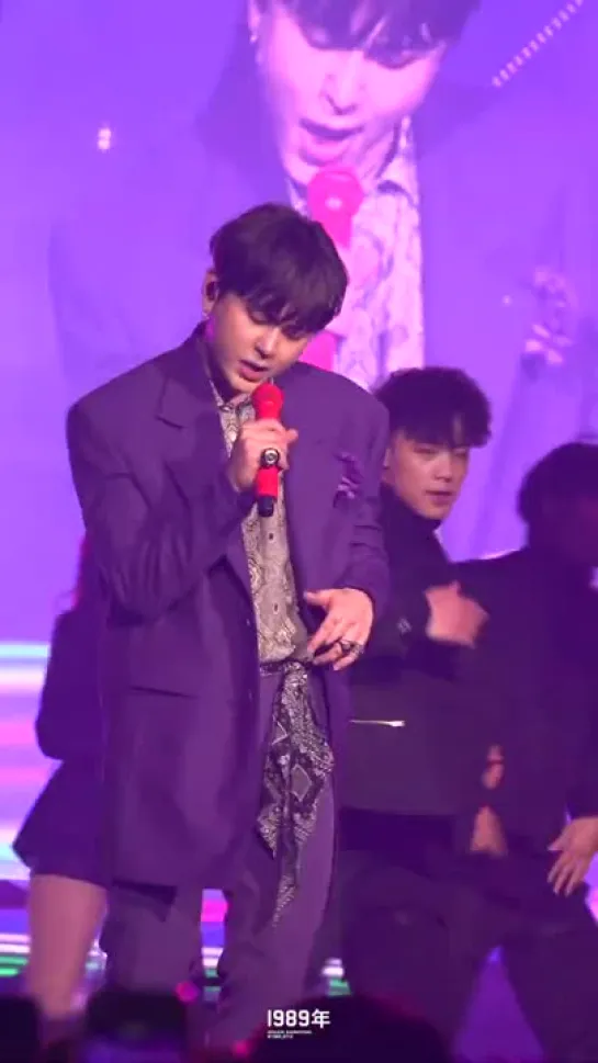 [FANCAM] 01.02.19. YONGJUNHYUNG LIVE 2019 [GOODBYE 20s] - FEEL UR LOVE (세로 ver.)