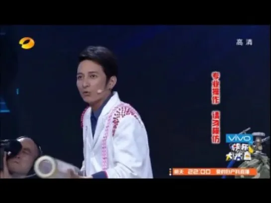 [Hunan TV]140308 Rain @ Happy Camp _Part 4