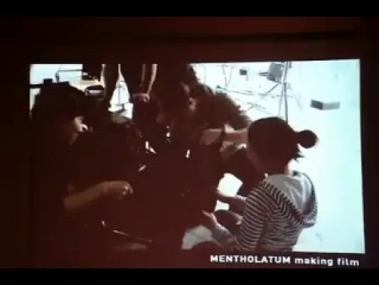 Bi (Rain) - Mentholatum Making Film [Fancam] at a press conference in Shanghai 2011.04.12