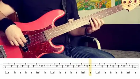 Chic - Le Freak (Bass Cover) TABS