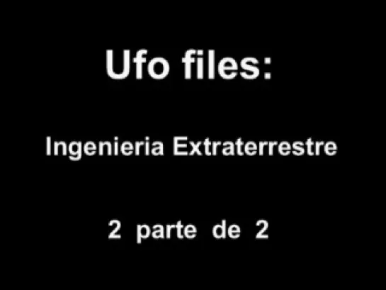 Ingenieria extraterrestre