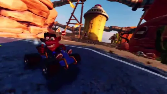 Crash Team Racing Nitro-Fueled - Геймплейный трейлер