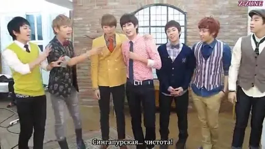 111114 Block B SINGAPORE SHOWCASE Greeting (рус.саб)