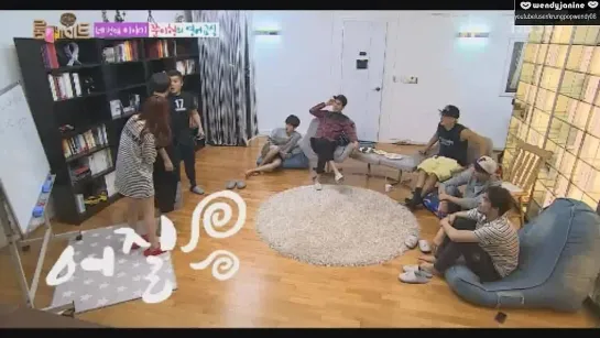 [SBS ROOMMATE][141012] Jackson 'She's my wife' FUNNY CUT EP 3