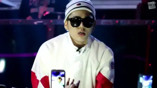 150501 Feggy Min Hip-Hop show :: ZICO - Say yes or no