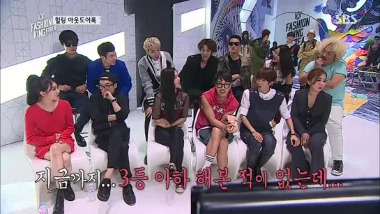 140927 Fashion King Korea 2 Ep.6 :: Zico & P.O cut