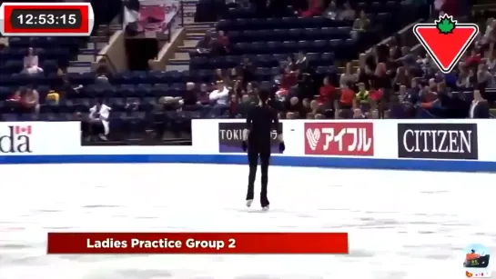 2019 Skate Canada International | Тренировка