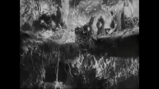 King Kong (1933) - Escena perdida de la Araña (Recreación de Peter Jackson)