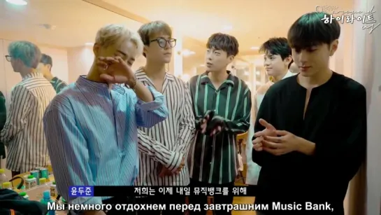 [RUS SUB]  [Behind] Highlight 1st Mini Album `CAN YOU FEEL IT?` 2-ая неделя промоушена