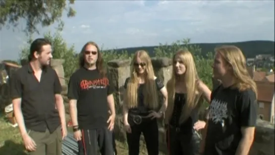 Interwiews mit Midnattsol - Feuertanz Festival 2005 - Burg Abenberg [Official Interview] 2005