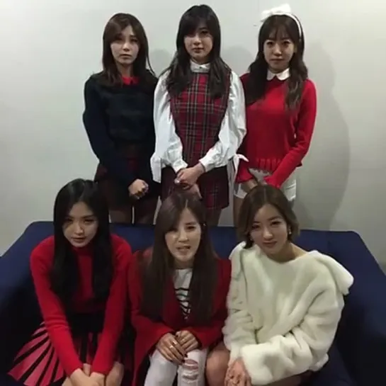 [OFFICIAL] A PINK - 2nd Japanese Single "MR. CHU (ON STAGE)" Greeting Message on VINE MODELPRESS [150114]