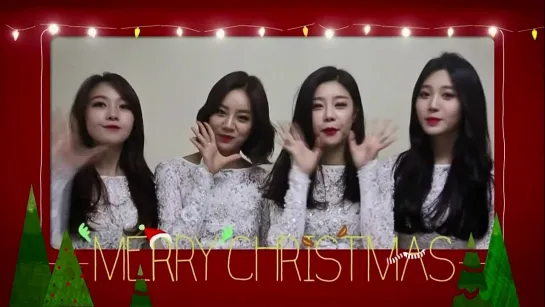 [OFFICIAL] A PINK & OTHER - 2014 MERRY CHRISTMAS MESSAGE [141216]