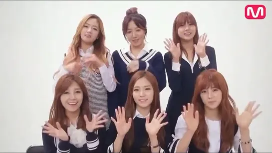 [OFFICIAL] A PINK - MNET Album Greetings Message [140331]